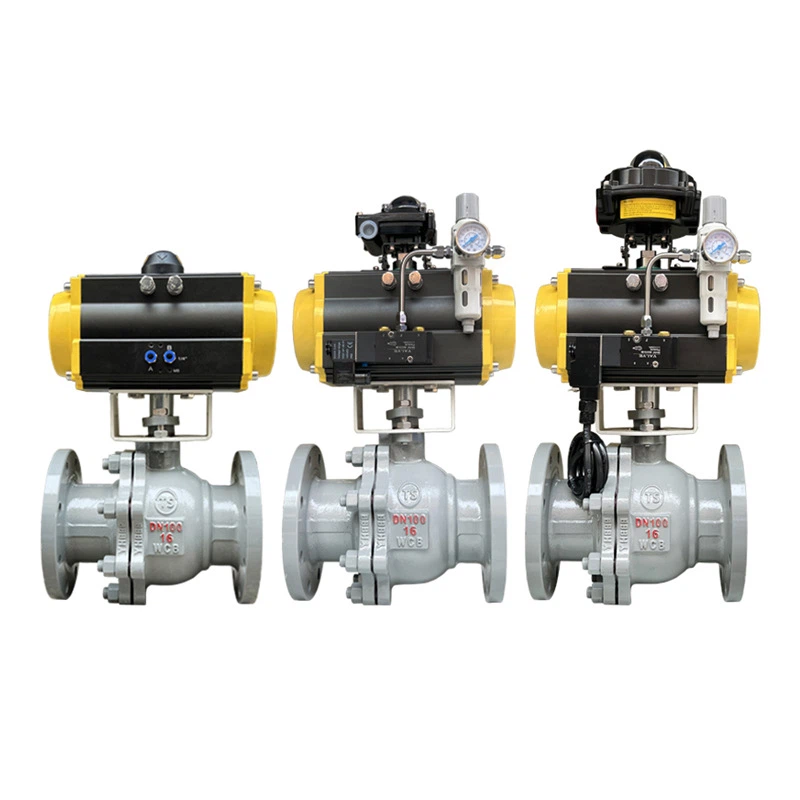 Pneumatic Actuator Ball Valve