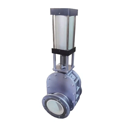 Pneumatikus működtető kerámia párhuzamos csúszdagán szelep